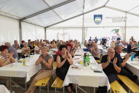 Izjemna udelezˇba slavnostnega praznovanja obletnice